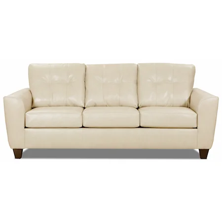 Transitional Sofa with Blind Tufting